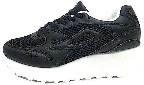 Fila Doroga - Zapatillas deportivas con cuña para mujer, color negro Negro Size: 37 EU