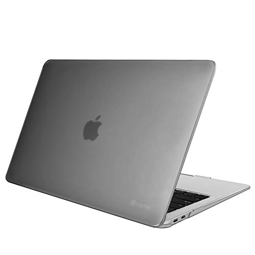 Fintie Funda para MacBook Air 13" (2020/2019/2018) - Súper Delgada Carcasa Protectora de Plástico Duro para Modelo A2337(M1)/A2179/A1932, Gris Mate