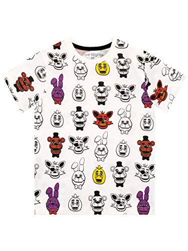 Five Nights at Freddy's - Camiseta para niño - Five Nights at Freddy's - 7 - 8 Años