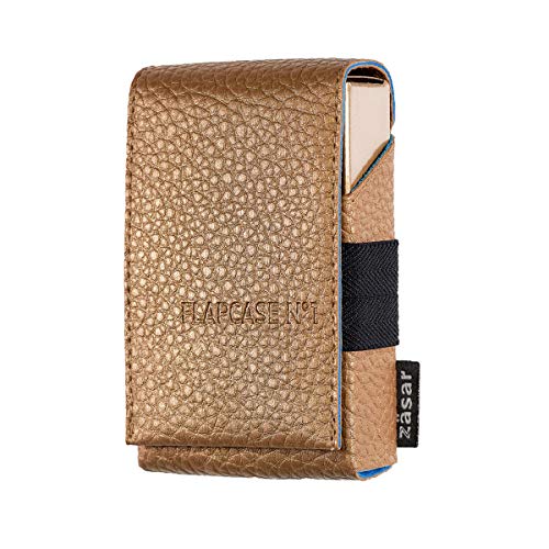 FlapCase N°1 "GOLD ONE" – Premium pitillera, para 19, 20, 21 cigarrillos, hecho a mano en Austria FlapCase N°1 "GOLD ONE" – Premium pitillera, para 19, 20, 21 cigarrillos, hecho a mano en Austria