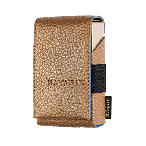 FlapCase N°1 "GOLD ONE" – Premium pitillera, para 19, 20, 21 cigarrillos, hecho a mano en Austria