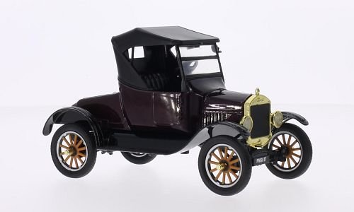 Ford Model T Runabout, rojo oscuro, 1925, Modelo de Auto, Modello completo, Motormax 1:24
