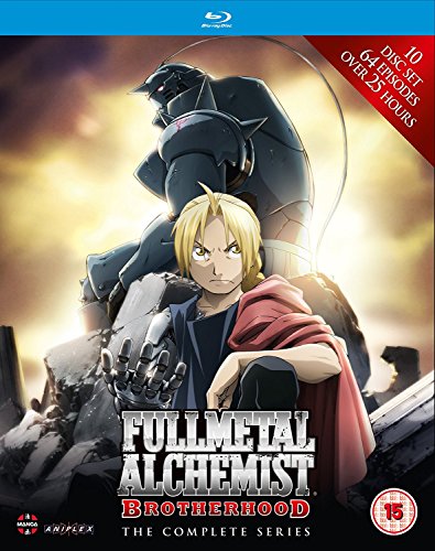 Fullmetal Alchemist Brotherhood - Complete Series Box Set (Episodes 1-64) [Blu-ray] [Reino Unido]