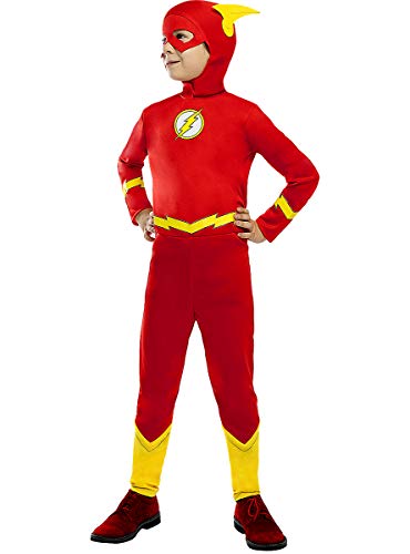 Funidelia | Disfraz de Flash Oficial para niño Talla 10-12 años ▶ Superhéroes, DC Comics, Justice League - Multicolor