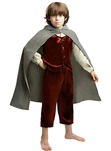 Funidelia | Disfraz de Frodo - El Señor de los Anillos Oficial para niño Talla 10-12 años ▶ El Hobbit, Películas & Series, El Señor de los Anillos, Lord of The Rings (LOTR) - Multicolor