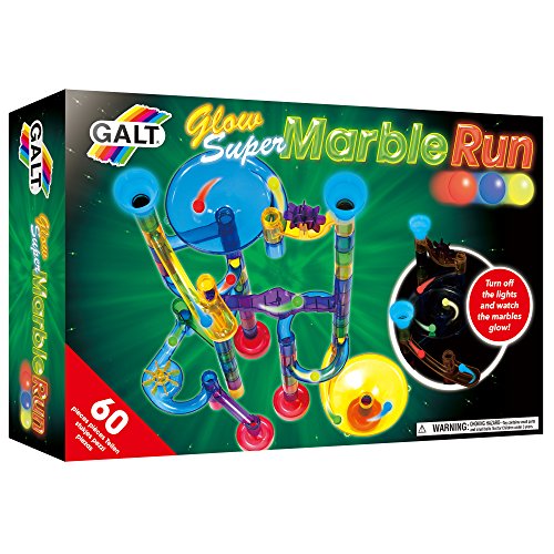 Galt toys - Glow Super Marble Run - Juego de construcción a partir de 4 años