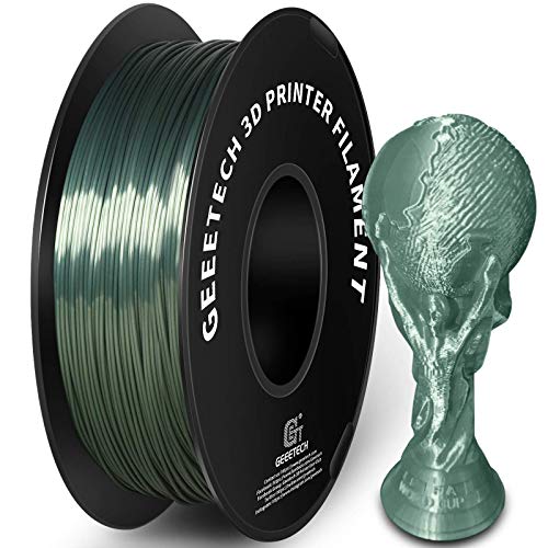 GEEETECH Filamento PLA de 1,75 mm Silk Bronze, filamento para impresora 3D, PLA 1 kg