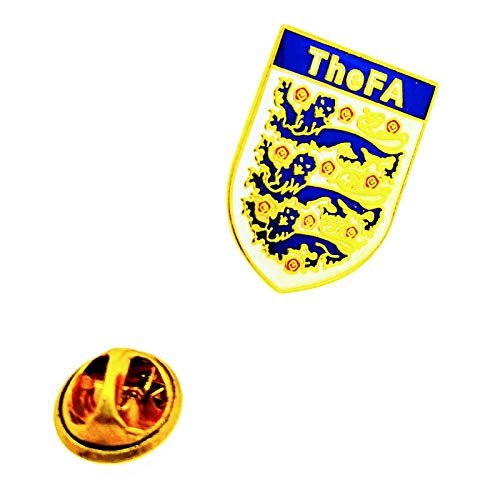 Gemelolandia | Pin de solapa Escudo Selección de Fútbol de Inglaterra 25x20mm | Pines Originales y Baratos Para Regalar | Para las Camisas, la Ropa o para tu Mochila | Detalles Divertidos