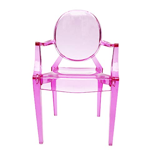 GRASARY 1/6 Simulación De Plástico En Miniatura Sillón Muebles Modelo Accesorios De Casa De Muñecas, Juego De Regalo De Juguete De Casa De Muñecas DIY Rosa roja GRASARY 1/6 Simulación De Plástico En Miniatura Sillón Muebles Modelo Accesorios De Casa De Muñecas, Juego De Regalo De Juguete De Casa De Muñecas DIY Rosa roja