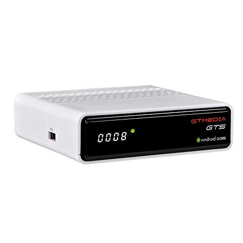 GT MEDIA GTS Decodificador Satelite 4K Android 6.0 TV Box Receptor de Satélite DVB-S/S2 Amlogic S905D 2GB RAM+8GB ROM 3D H.265 HEVC MPEG-2/4 WiFi 2.4Ghz BT 4.0 Smart TV Box GT MEDIA GTS Decodificador Satelite 4K Android 6.0 TV Box Receptor de Satélite DVB-S/S2 Amlogic S905D 2GB RAM+8GB ROM 3D H.265 HEVC MPEG-2/4 WiFi 2.4Ghz BT 4.0 Smart TV Box