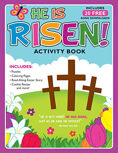 He Is Risen!: Activity Book and Free Album Download [With 20 Free Song Downloads] (I'm Learning the Bible Activity Book)