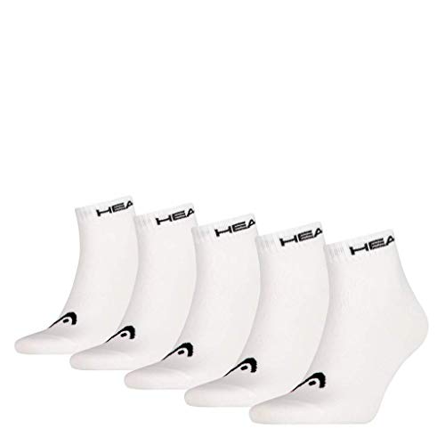 Head Quarter Unisex, White, 43/46, Pack Of 5