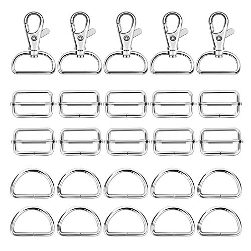 Hebilla bolso,ZERHOK,hebilla deslizante metal,66pcs,forma de D,rectángulo y una con gancho,hebilla ajustable plata,hebilla para hacer bolso. Hebilla bolso,ZERHOK,hebilla deslizante metal,66pcs,forma de D,rectángulo y una con gancho,hebilla ajustable plata,hebilla para hacer bolso.