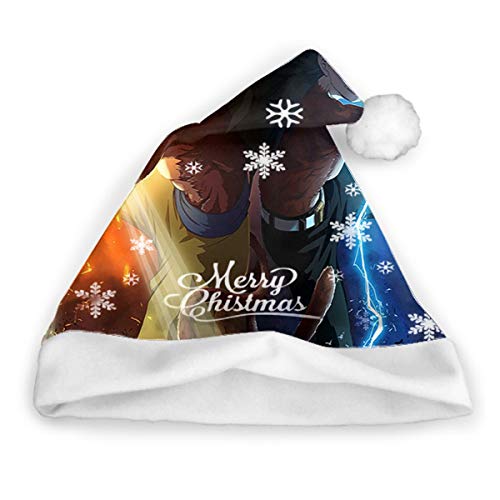 heefan Dragon Ball (316) Año Nuevo Sombrero de Papá Noel Sombrero de Navidad Adecuado para Fiestas 1PCS