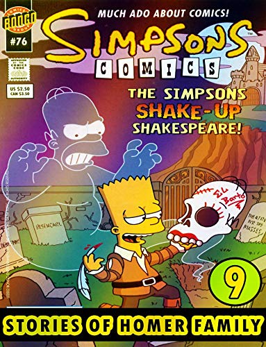 Homer Family Simpson: Collection Book 9 - Graphic Novel Family Cartoon Funny Comic Simpson (English Edition)