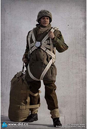 HOOPOO 1/6 Ejército Escala de la Segunda Guerra Mundial la Figura de acción Militar, 12 Pulgadas británica Primera División aerotransportada Comandante diablos Rojos Flexibles Macho Soldado Modelo de HOOPOO 1/6 Ejército Escala de la Segunda Guerra Mundial la Figura de acción Militar, 12 Pulgadas británica Primera División aerotransportada Comandante diablos Rojos Flexibles Macho Soldado Modelo de