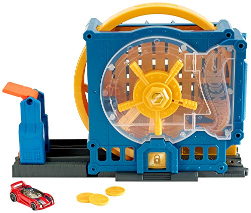 Hot Wheels - City Super Explosión en el Banco, Pistas de Coches de Juguete (Mattel GBF96) , color/modelo surtido Hot Wheels - City Super Explosión en el Banco, Pistas de Coches de Juguete (Mattel GBF96) , color/modelo surtido