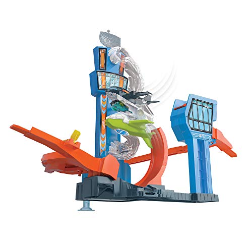 Hot Wheels - Jet Jump Airport Pista de coches de juguete para niños +5 años (Mattel GFH90)
