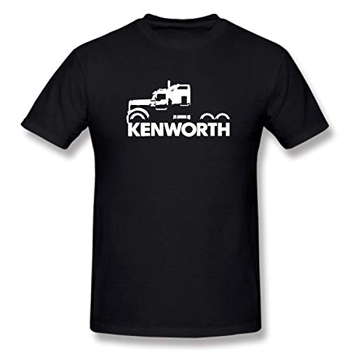 HSPTX® Kenworth W900 900 Semi Truck Classic Cotton Men's T-Shirts Short Sleeve