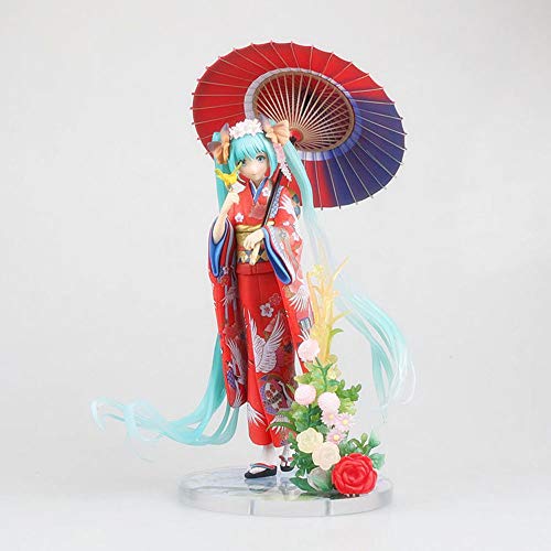 HYKCSS Adolescente estúpido Anime muñeca Sakurajima MAI versión Estatua muñeca Escultura Juguete decoración Modelo Hecho a Mano Altura 39,5 CM