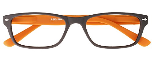 I NEED YOU gafas de lectura Sentirse SPH: 2.00 Color: marrón-naranja