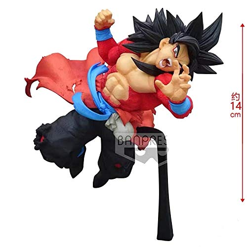 In stock Original banpresto Super Dragonball Heroes Figure SDBH 9th Anniversary Super Saiyan 4 Son Goku PVC action figurine