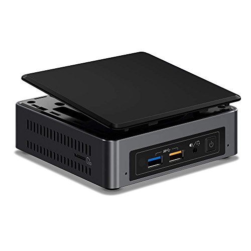 Intel NUC 7I5BNK - Kit ordenador Mini PC (Intel Core i5-7260U, Espacio para hasta 32 GB SODIMM DDR4 RAM, Espacio para disco M.2 SSD)