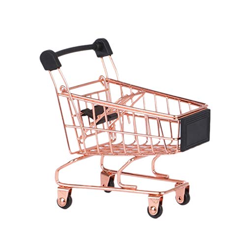 Iycorish Carro de Compras de 2 Piezas para Mesa de Tocador de Oficina Organizador de Maquillaje Carrito de Supermercado Iycorish Carro de Compras de 2 Piezas para Mesa de Tocador de Oficina Organizador de Maquillaje Carrito de Supermercado