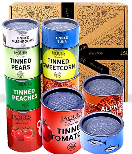 Jaques de Londres Compras Juego de Comida con latas de Comida británica y Comida de la Tienda de fantasía - Juguetes de Primera Calidad para 3 4 5 6 7 años de Edad Desde 1795 Jaques de Londres Compras Juego de Comida con latas de Comida británica y Comida de la Tienda de fantasía - Juguetes de Primera Calidad para 3 4 5 6 7 años de Edad Desde 1795