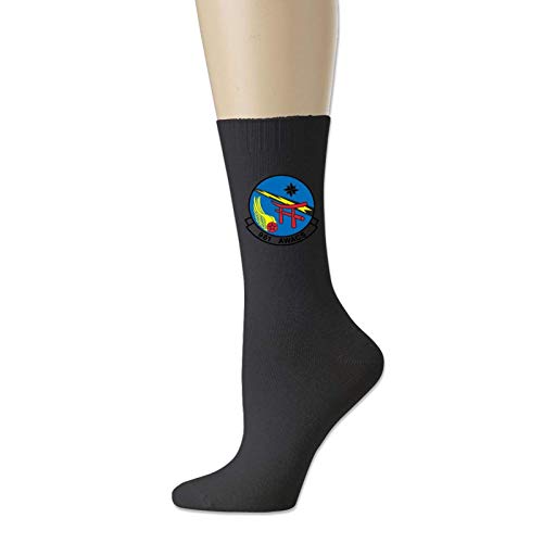 JONINOT 961st Awacs Novelty Crew Socks - Calcetines de algodón de vestir divertidos L18cm