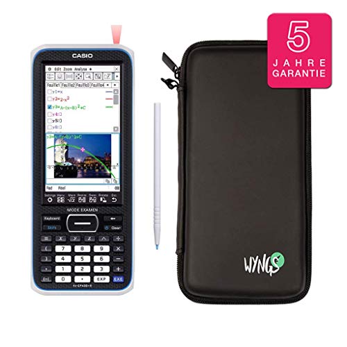 Juego de calculadora Casio Classpad II (FX-CP 400) 6. +Erweiterte Garantie + Schutztasche