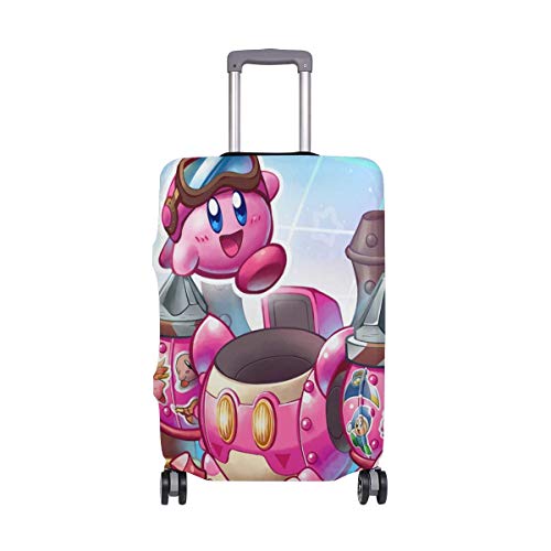 Kirby Planet Robobot Super Smash Bros Funda de Equipaje de Viaje Protector de Maleta Fundas de Equipaje Lavables