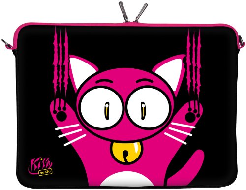 Kitty To Go Designer - Funda de neopreno para portátiles