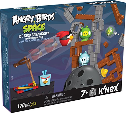 K'nex Angry Birds-Space Ice Bird Breakdown, Set de construcción, 170 Piezas (Fábrica de Juguetes 41005)