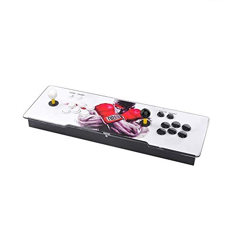 Kulukula 3003 Arcade Video Games Console, Pandora Box 11 Multi-Layer Home Joystick Arcade Console, Botones Personalizados, 1280x720 Full HD, CPU Avanzada, Soporte PS3, Compatible con HDMI y VGA