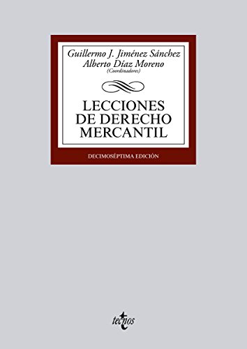 Lecciones de Derecho Mercantil (Derecho - Biblioteca Universitaria De Editorial Tecnos)