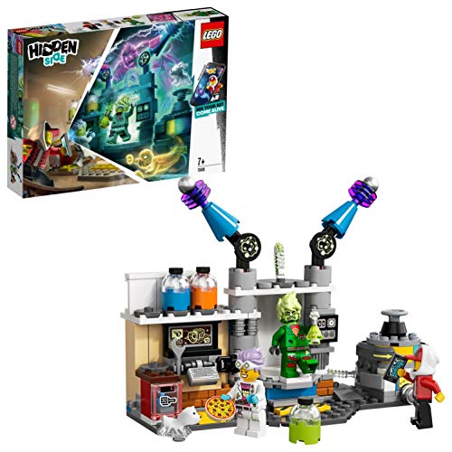 LEGO - Hidden Side Laboratorio de Fantasmas de J. B. Juguete de construcción Interactivo con realidad aumentada, Novedad 2019 (70418)