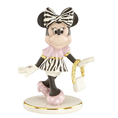 Lenox 845500 clásicos Disney Minnie de la Moda de la Figura Decorativa de