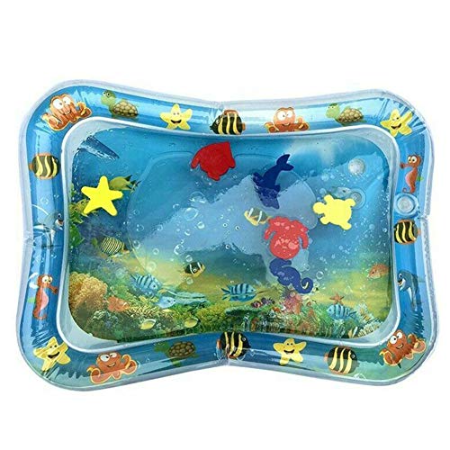 Liamostee Water Filled Baby Inflatable Patted Pad Inflatable Water Cushion Playmat for Kids