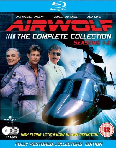Lobo del aire / Airwolf Complete Collection (Season 1-3) - 11-Disc Box Set ( Air wolf - Seasons One, Two & Three ) [ Origen UK, Ningun Idioma Espanol ] (Blu-Ray)