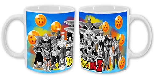 Los Eventos de la Tata. Taza de café original para regalar Dragon Ball Z Todos los personajes
