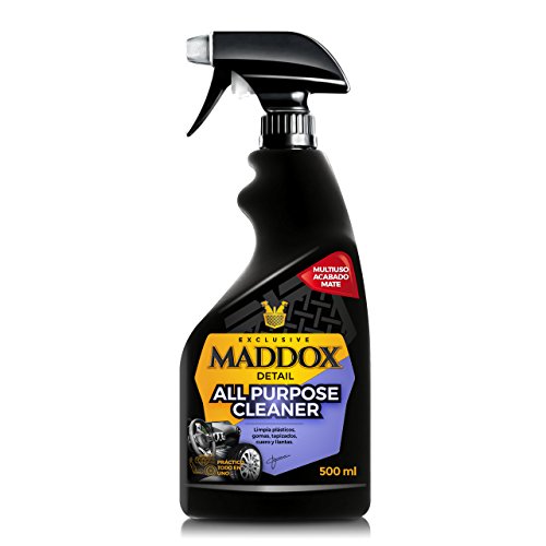 Maddox Detail - All Purpose Cleaner – Limpiador Multiusos. Limpia y desengrasa salpicaderos, tapicería, alfombras, Llantas, neumáticos y Pintura del Coche.