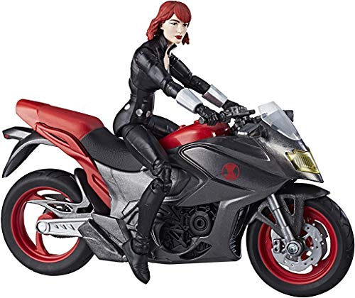 Marvel Legends 6" Black Widow and Motorcycle Set