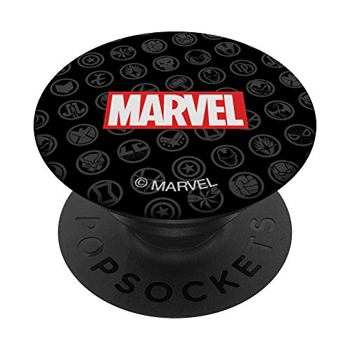 Marvel Logo Super Hero Icons PopSockets Agarre y Soporte para Teléfonos y Tabletas