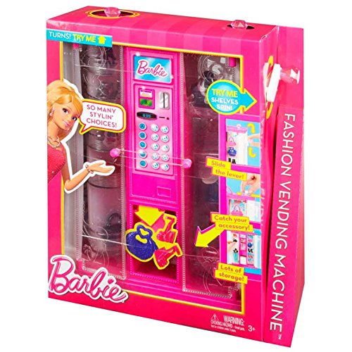 Mattel BGW09 Barbie - Máquina expendedora de Accesorios de Moda, diseño de Vida en Casa de los sueños