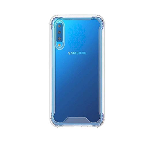 Mb Accesorios Funda de Silicona Transparente Anti-choques y Anti-arañazos para Samsung Galaxy A7 (2018) con Esquinas y cámara Trasera reforzadas, Silicona Gel TPU de Alta Resistencia. Mb Accesorios Funda de Silicona Transparente Anti-choques y Anti-arañazos para Samsung Galaxy A7 (2018) con Esquinas y cámara Trasera reforzadas, Silicona Gel TPU de Alta Resistencia.