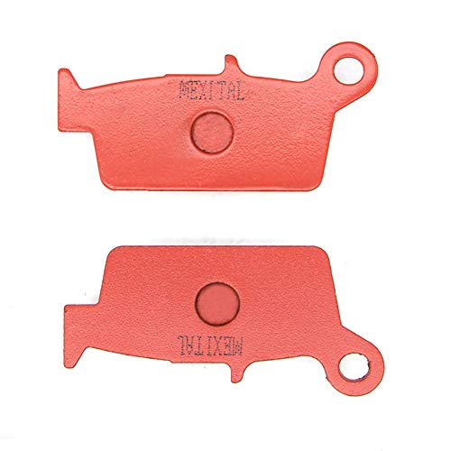 MEXITAL 1 Par cerámica Pastillas de freno Traseras para YZ 125 YZ 250 (98-02) / YZ 250 F WR 250 F (4T) (01-02) / WR 400 F (99-01) WR 426 F (01-02) YZ 426 F (00-02).