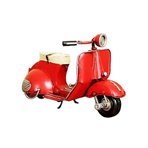 MICHAELA BLAKE Decoración Clásica Clásica del Coche De Los Niños De Coches De Juguete Modelo Retro De La Vespa Modelo Antiguo del Metal De La Lata Vespa Modelo Rojo 1pc Craft MICHAELA BLAKE Decoración Clásica Clásica del Coche De Los Niños De Coches De Juguete Modelo Retro De La Vespa Modelo Antiguo del Metal De La Lata Vespa Modelo Rojo 1pc Craft