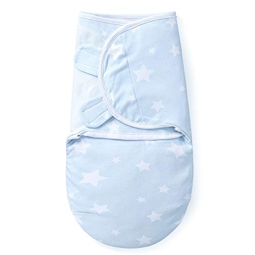 MioRico Manta Envolvente para Bebé Invierno Baby Swaddle Blanket para Bebes 100% Algodon Organico de 2 Capas Recien Nacido Pijama Saco de Dormir 50cm paraBebés Regalo Niño Niña 0-3 Meses
