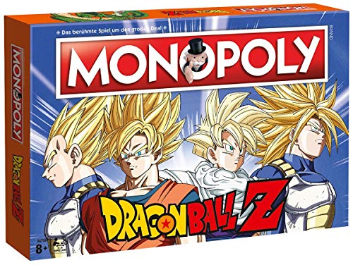 Monopoly Dragonball Z Edition para Fans. La Saga Alrededor de Son Goku, Trunks, Vegeta y Son Gohan.